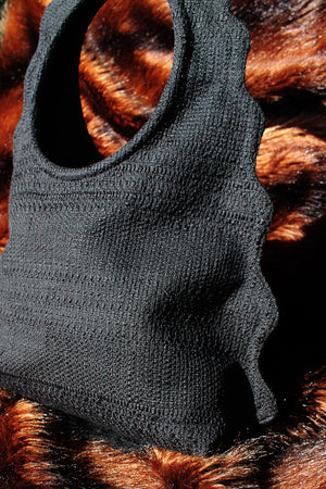 Nami Bag - Black Tweed