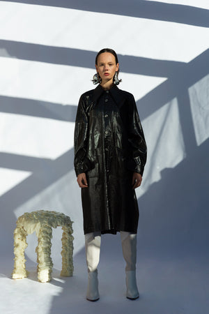 Psyche Overshirt/Dress - Thunder