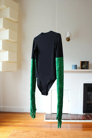 SAMPLE Second Skin Bodysuit Limited Edition - Black/Green