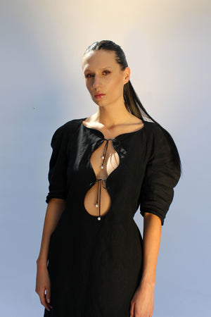 Amygdala Dress - Black