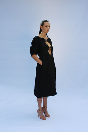 Amygdala Dress - Black