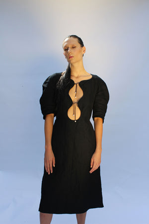 Amygdala Dress - Black