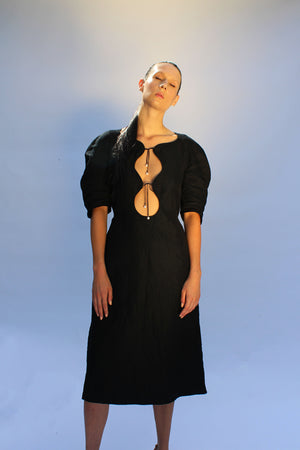 Amygdala Dress - Black